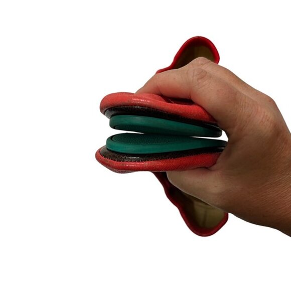 Tieks shoes women's 6 pink leather flats ballet round toe - Picture 3 of 8